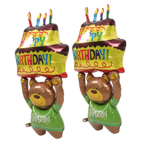 DOITOOL 2 Stück Folienballons Geburtstagsfeier für Tierische Ballons für Kuchen und Feste für Babyparty und Geburtstagsfeiern Luftballons für Festliche DOITOOL 2 Stück Folienballons Geburtstagsfeier für Tierische Ballons für Kuchen und Feste für Babyparty und Geburtstagsfeiern Luftballons für Festliche von DOITOOL