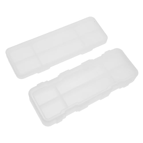 DOITOOL 2 Stück Form Für Briefpapierschachteln Epoxid-gießform Herstellung Stifthalterform Etui Die Silikonform Form Aus Epoxidharz Silikonform Selber Machen Kieselgel Weiß von DOITOOL
