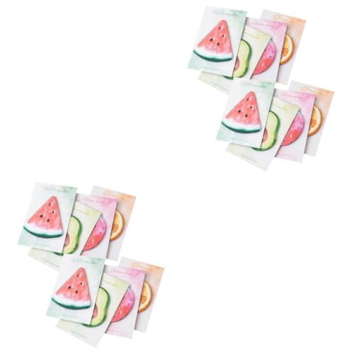 DOITOOL 2 Stück Fruchtförmige Haftnotizen Selbstklebende Notizblöcke Designs Wassermelone Avocado Praktische Notizen für Büro Schule und Zuhause DOITOOL 2 Stück Fruchtförmige Haftnotizen Selbstklebende Notizblöcke Designs Wassermelone Avocado Praktische Notizen für Büro Schule und Zuhause von DOITOOL