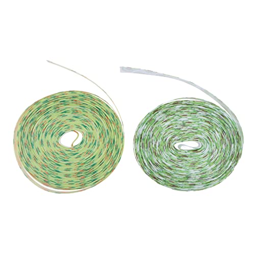 DOITOOL 2 Stück Fruchtmuster Geschenkband Yards Diy Geschenkverpackung Webband Avocado Ananas Packband für Party Dekoration und Bastelbedarf von DOITOOL