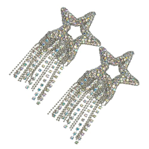 DOITOOL 2 Stück Glitzer Stern Aufnäher für Diy Bastelprojekte Strass Bügelpatches für Kleidung Taschen und Hüte Langlebig und Hautfreundlich Reparaturen und Dekorationen DOITOOL 2 Stück Glitzer Stern Aufnäher für Diy Bastelprojekte Strass Bügelpatches für Kleidung Taschen und Hüte Langlebig und Hautfreundlich Reparaturen und Dekorationen von DOITOOL
