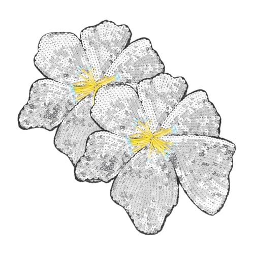 DOITOOL 2 Stück Glitzernde Pailletten und Perlenmuster Verzierung für Bekleidungsaccessoires Kreative Nähprojekte DOITOOL 2 Stück Glitzernde Pailletten und Perlenmuster Verzierung für Bekleidungsaccessoires Kreative Nähprojekte von DOITOOL