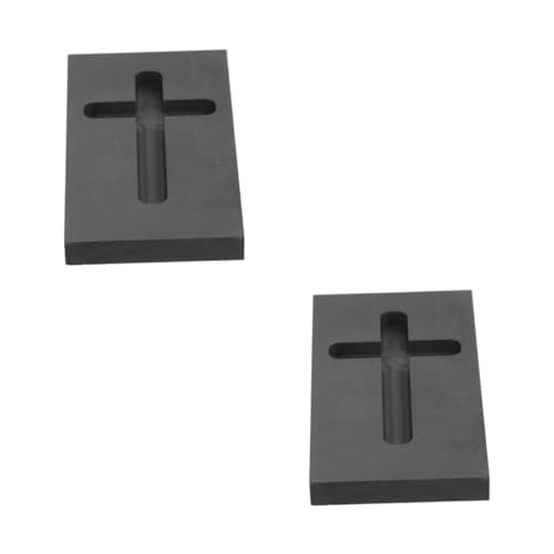 DOITOOL 2 Stück Graphitform Gießformen Zum Schmelzen Schmuck Graphittiegel Schmelzendes Gießwerkzeug Gussform Aus Graphit Tiegelformen Aus Graphit Schmelzender Silberschimmel Schwarz DOITOOL 2 Stück Graphitform Gießformen Zum Schmelzen Schmuck Graphittiegel Schmelzendes Gießwerkzeug Gussform Aus Graphit Tiegelformen Aus Graphit Schmelzender Silberschimmel Schwarz von DOITOOL