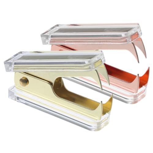 DOITOOL 2 Stück Handlicher Hefterentferner aus Transparentem Acryl Mini Büroklammerlöser mit Marmor optik Platzsparend Leicht Effizient für Lehrer Kollegen und Zuhause DOITOOL 2 Stück Handlicher Hefterentferner aus Transparentem Acryl Mini Büroklammerlöser mit Marmor optik Platzsparend Leicht Effizient für Lehrer Kollegen und Zuhause von DOITOOL