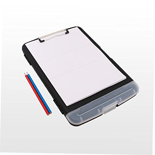 DOITOOL 2 Stück Klemmbrett mit Kunststoff Aufbewahrungsbox Schreibbrett mit Rundungen und Wandaufhängung Leichtes Clipboard für Schule Büro Lehrer Studenten und Medizinische Fachkräfte DOITOOL 2 Stück Klemmbrett mit Kunststoff Aufbewahrungsbox Schreibbrett mit Rundungen und Wandaufhängung Leichtes Clipboard für Schule Büro Lehrer Studenten und Medizinische Fachkräfte von DOITOOL