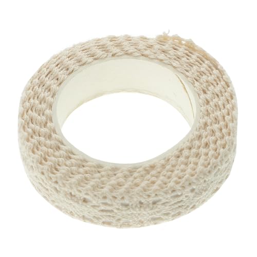 DOITOOL 2 Stück Lace Dekorationsbänder Doppelseitige Klebebänder Baumwollstoff für Diy Bastelprojekte Scrapbooking Karten und Kunsthandwerk Klebebänder Elegantem Design von DOITOOL