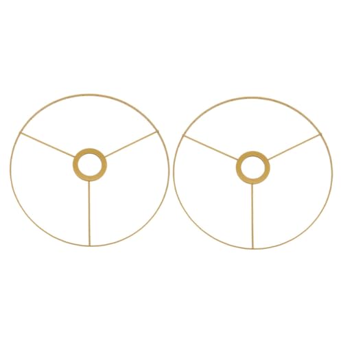 DOITOOL 2 Stück Lampenschirm Halter Drahtgestell DIY Lampenschirm Ringgestell mit Mittelöffnung Stabiles Metallrahmen Tisch Stehlampen Modernes Beleuchtungszubehör DOITOOL 2 Stück Lampenschirm Halter Drahtgestell DIY Lampenschirm Ringgestell mit Mittelöffnung Stabiles Metallrahmen Tisch Stehlampen Modernes Beleuchtungszubehör von DOITOOL