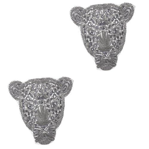 DOITOOL 2 Stück Leopard Head Tuch Patch Dekorative Aufnäher Für Kleidung Stickerei Patch Aufnähen Patches Aufnähen Aufnäher Für Jeans Bestickt Cool Geformt Stoff DOITOOL 2 Stück Leopard Head Tuch Patch Dekorative Aufnäher Für Kleidung Stickerei Patch Aufnähen Patches Aufnähen Aufnäher Für Jeans Bestickt Cool Geformt Stoff von DOITOOL