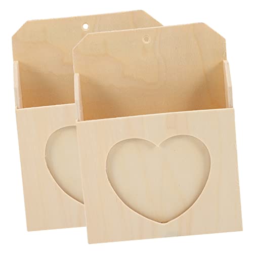 DOITOOL 2 Stück Liebe Umschlagbox Buntstifte Für Halter Leere Unfertige Holzkisten Lernspielzeug Für Graffiti-holzkisten Diy-boxen Unfertige Kisten Hölzern DOITOOL 2 Stück Liebe Umschlagbox Buntstifte Für Halter Leere Unfertige Holzkisten Lernspielzeug Für Graffiti-holzkisten Diy-boxen Unfertige Kisten Hölzern von DOITOOL