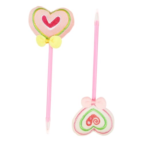 DOITOOL 2 Stück Love Kugelschreiber Herz Stifte süße Kugelschreiber dekorativer Kugelschreiber Niedliche Sache Tintenstifte zum Schreiben Superweiche Stickerei DOITOOL 2 Stück Love Kugelschreiber Herz Stifte süße Kugelschreiber dekorativer Kugelschreiber Niedliche Sache Tintenstifte zum Schreiben Superweiche Stickerei von DOITOOL