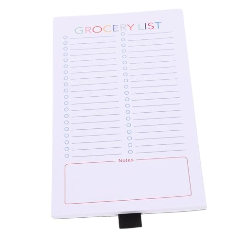 DOITOOL 2 Stück Magnetischer Einkaufszettel Notizblock Abreißbares Kompaktes Grocery List Pad mit Dickem Leicht Tragbar für Tägliche Einkaufsplanung und Präzise Budgetübersicht DOITOOL 2 Stück Magnetischer Einkaufszettel Notizblock Abreißbares Kompaktes Grocery List Pad mit Dickem Leicht Tragbar für Tägliche Einkaufsplanung und Präzise Budgetübersicht von DOITOOL