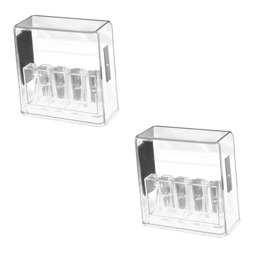 DOITOOL 2 Stück Manueller Bleistiftspitzer mit Löchern Praktischer Anspitzer für Bleistifte und Wachsmalstifte für Schule Büro und Zuhause und Tragbar Ansprechendes Design DOITOOL 2 Stück Manueller Bleistiftspitzer mit Löchern Praktischer Anspitzer für Bleistifte und Wachsmalstifte für Schule Büro und Zuhause und Tragbar Ansprechendes Design von DOITOOL