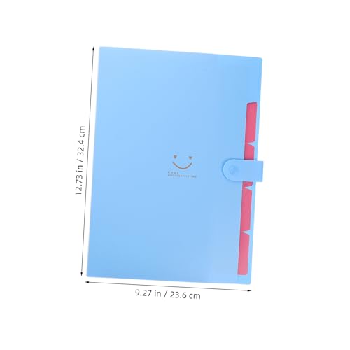 DOITOOL 2 Stück Mehrlagige Fächermappe Candyfarben Dokumentenmappe Ordner Organizer Für Büro Effiziente Kategorisierung Großes Fassungsvermögen Stylisches Design DOITOOL 2 Stück Mehrlagige Fächermappe Candyfarben Dokumentenmappe Ordner Organizer Für Büro Effiziente Kategorisierung Großes Fassungsvermögen Stylisches Design von DOITOOL