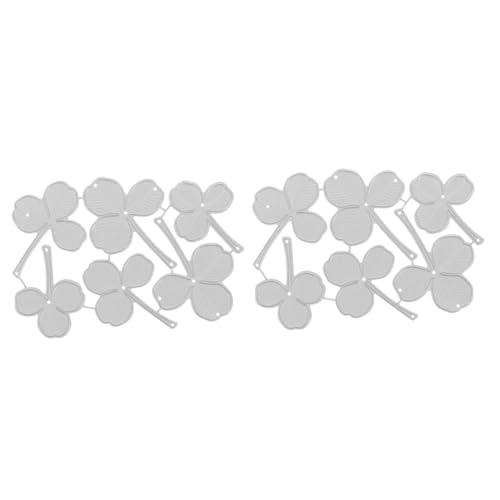 DOITOOL 2 Stück Metall Messerform Basteln Kartenformen Herstellen Von Stanzformen Scrapbooking Scrapbook Stanzungen Wort Stanzungen Karbonstahl Prägeschablonen Vorlage von DOITOOL