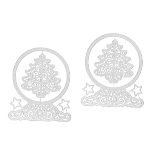DOITOOL 2 Stück Metall Stanzform Weihnachtsbaum aus Robustem Kohlenstoffstahl DIY Schneide Schablone für Scrapbooking Langlebige Stabile Stanzschablone für Papierkarten und Bastelprojekte DOITOOL 2 Stück Metall Stanzform Weihnachtsbaum aus Robustem Kohlenstoffstahl DIY Schneide Schablone für Scrapbooking Langlebige Stabile Stanzschablone für Papierkarten und Bastelprojekte von DOITOOL