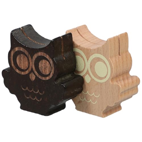 DOITOOL 2 Stück Mini Holz Fotohalter Eulen Design und Platzkartenhalter Rustikal Vielseitig Einsetzbar für Fotos Lesezeichen und Tischkarten Hochzeit Geburtstag Restaurant DOITOOL 2 Stück Mini Holz Fotohalter Eulen Design und Platzkartenhalter Rustikal Vielseitig Einsetzbar für Fotos Lesezeichen und Tischkarten Hochzeit Geburtstag Restaurant von DOITOOL