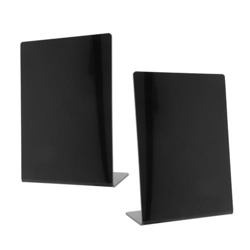 DOITOOL 2 Stück Mini Kreidetafel Pack Handgefertigte Tischtafel für Kreative Zeichnungen Menüanzeigen und Diy Deko für Zuhause Cafés und Restaurants Wiederverwendbar und Transportabel von DOITOOL