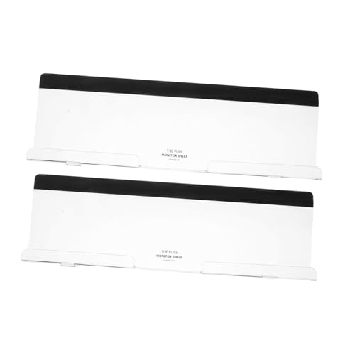 DOITOOL 2 Stück Monitor Memo Board aus Acryl Multifunktionale Schreibtisch-notiztafel mit Telefonhalter unter Bildschirm Organizer für Büroarbeitsplatz Platzsparend und Langlebig DOITOOL 2 Stück Monitor Memo Board aus Acryl Multifunktionale Schreibtisch-notiztafel mit Telefonhalter unter Bildschirm Organizer für Büroarbeitsplatz Platzsparend und Langlebig von DOITOOL