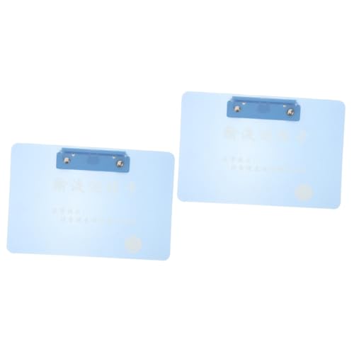 DOITOOL 2 Stück Multifunktionales Clipboard Schreibtafel für Krankenschwestern Medizinisches Aufnahme Board Stabiler Aktenordner Leicht und Langlebig für Patientenverwaltung DOITOOL 2 Stück Multifunktionales Clipboard Schreibtafel für Krankenschwestern Medizinisches Aufnahme Board Stabiler Aktenordner Leicht und Langlebig für Patientenverwaltung von DOITOOL