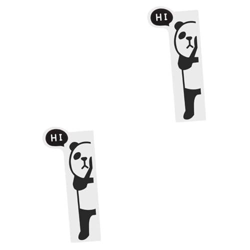 DOITOOL 2 Stück Multifunktionales Monitor Memo Board mit Panda-motiv Links Haftbares Notizbrett für Computerbildschirm-seitenwand Kreatives Memoboard zum Organisieren von Notizen im Büro DOITOOL 2 Stück Multifunktionales Monitor Memo Board mit Panda-motiv Links Haftbares Notizbrett für Computerbildschirm-seitenwand Kreatives Memoboard zum Organisieren von Notizen im Büro von DOITOOL