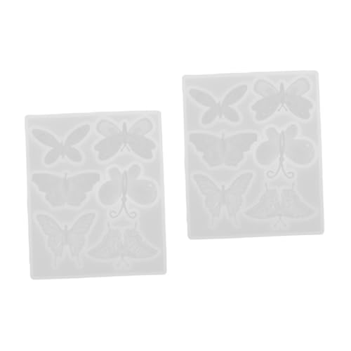 DOITOOL 2 Stück Ohrringe Silikonform Teiliges DIY Schmuck Gießform für Anhänger Flexible Silikonformen für Designs für Bastelprojekte und DOITOOL 2 Stück Ohrringe Silikonform Teiliges DIY Schmuck Gießform für Anhänger Flexible Silikonformen für Designs für Bastelprojekte und von DOITOOL