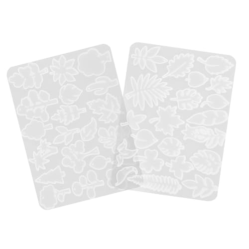 DOITOOL 2 Stück Ohrringform Schmuckform Ohrring-anhänger Silikonform Epoxidformen Silikon Form Aus Epoxidharz Silikon -epoxidformen Formen Aus Epoxidharz Kieselgel Transparent von DOITOOL