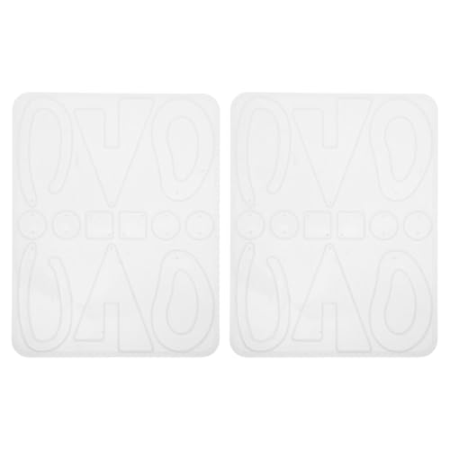 DOITOOL 2 Stück Ohrringformen für Epoxidharz – Harzschmuckanhänger, Schlüsselanhänger, Charm-Formen – Geometrische unregelmäßige Formen, DIY-Kunsthandwerk, Dekoration DOITOOL 2 Stück Ohrringformen für Epoxidharz – Harzschmuckanhänger, Schlüsselanhänger, Charm-Formen – Geometrische unregelmäßige Formen, DIY-Kunsthandwerk, Dekoration von DOITOOL