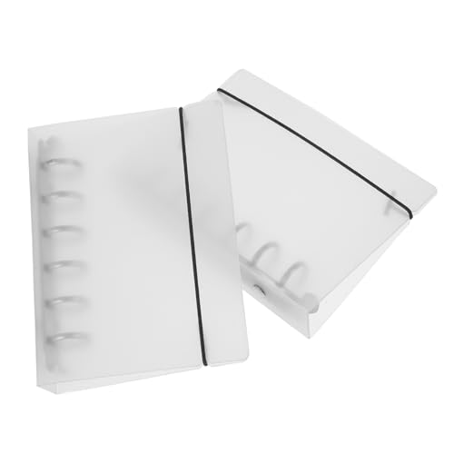 DOITOOL 2 Stück PP Binder Wiederverwendbare Notizbuchhülle für Büro und Haushalt Eleganter Ordner für Dokumente und Schulabschluss mit Praktischem Umschlag DOITOOL 2 Stück PP Binder Wiederverwendbare Notizbuchhülle für Büro und Haushalt Eleganter Ordner für Dokumente und Schulabschluss mit Praktischem Umschlag von DOITOOL