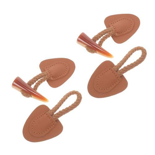 DOITOOL 2 Stück Pulloverknöpfe Mantel Horn Knebelknöpfe Vintage Knopf Clip Aufnäh Knebelverschluss Kleidungsschnallen Harz Hornknopf Harz Knebelknöpfe Blazerknöpfe Braunes DOITOOL 2 Stück Pulloverknöpfe Mantel Horn Knebelknöpfe Vintage Knopf Clip Aufnäh Knebelverschluss Kleidungsschnallen Harz Hornknopf Harz Knebelknöpfe Blazerknöpfe Braunes von DOITOOL
