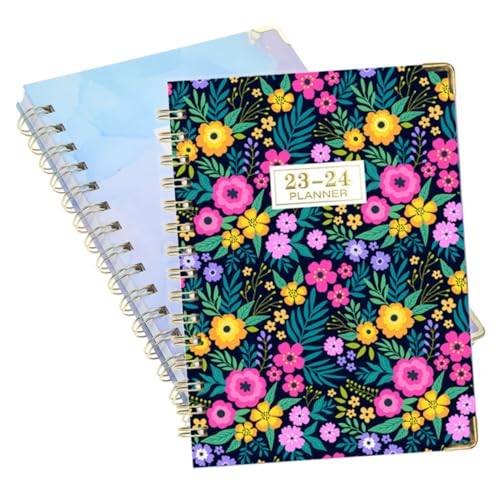 DOITOOL 2 Stück Ringbuch Notizbuch Tragbarer Planer für Büro und Schule mit Stabiler Cover und Dickem für Lehrer und Studenten DOITOOL 2 Stück Ringbuch Notizbuch Tragbarer Planer für Büro und Schule mit Stabiler Cover und Dickem für Lehrer und Studenten von DOITOOL