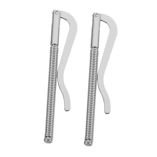 DOITOOL 2 Stück Scheckhalter Aus Metall Minimalistisch Cash-clip Für Männer Schlüssel Geld Schlank Frühling Universal- Silber Karoclip Aus Metall Büroklammern Silver Zinklegierung DOITOOL 2 Stück Scheckhalter Aus Metall Minimalistisch Cash-clip Für Männer Schlüssel Geld Schlank Frühling Universal- Silber Karoclip Aus Metall Büroklammern Silver Zinklegierung von DOITOOL