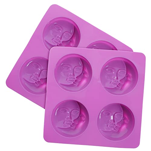 DOITOOL 2 Stück Seifenform Sonne für Silikonformen Seifenversorgung Seifengussform Form zur Seifenherstellung Dessert DIY Form DIY formen multifunktionale Form Kieselgel Violett DOITOOL 2 Stück Seifenform Sonne für Silikonformen Seifenversorgung Seifengussform Form zur Seifenherstellung Dessert DIY Form DIY formen multifunktionale Form Kieselgel Violett von DOITOOL