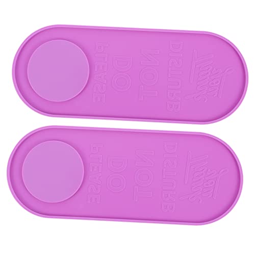 DOITOOL 2 Stück Silikon Gießformen für DIY Türschilder Kreative Gießform für Wohnraumdekoration für Epoxidharz Bastelprojekte und Personalisierte Hinweisplatten DOITOOL 2 Stück Silikon Gießformen für DIY Türschilder Kreative Gießform für Wohnraumdekoration für Epoxidharz Bastelprojekte und Personalisierte Hinweisplatten von DOITOOL