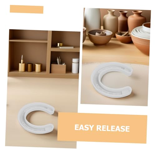 DOITOOL 2 Stück Silikon Hufeisenformen Hitze Kältebeständige Epoxidharz Gießformen für Schmuck Kerzen Fondant Gips Vielseitige DIY Bastel Silikonmoulds für Auto und Heimdeko DOITOOL 2 Stück Silikon Hufeisenformen Hitze Kältebeständige Epoxidharz Gießformen für Schmuck Kerzen Fondant Gips Vielseitige DIY Bastel Silikonmoulds für Auto und Heimdeko von DOITOOL