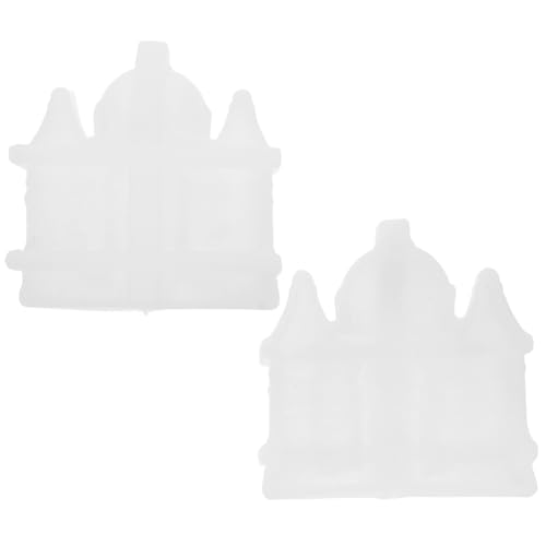 DOITOOL 2 Stück Silikon-Kerzenform „Schloss“ – Wachsherstellung und Aromatherapie – Zubehör zur Herstellung von Kerzen zum Selbermachen – Epoxidharz-Gießform für handgefertigte Projekte DOITOOL 2 Stück Silikon-Kerzenform „Schloss“ – Wachsherstellung und Aromatherapie – Zubehör zur Herstellung von Kerzen zum Selbermachen – Epoxidharz-Gießform für handgefertigte Projekte von DOITOOL