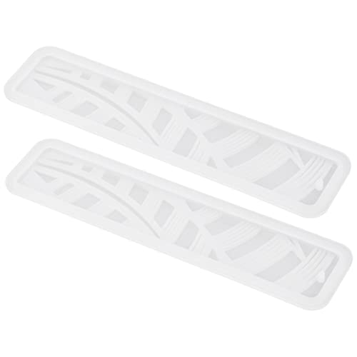 DOITOOL 2 Stück Silikon Lesezeichen Form Diy Gießform für Epoxidharz Vielseitig für Kreative Projekte Sicher und Langlebig für Kreative Bastelarbeiten mit Trockenblumen und Glitzer DOITOOL 2 Stück Silikon Lesezeichen Form Diy Gießform für Epoxidharz Vielseitig für Kreative Projekte Sicher und Langlebig für Kreative Bastelarbeiten mit Trockenblumen und Glitzer von DOITOOL