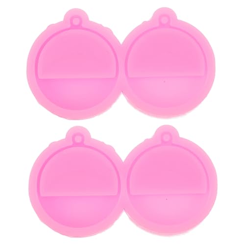 DOITOOL 2 Stück Silikon Ohrring Formen Rund Ohrschmuck Gießformen DIY Schmuckherstellung Werkzeug Wiederverwendbar Leicht Entformbar für Ohrring Anhänger Basteln DOITOOL 2 Stück Silikon Ohrring Formen Rund Ohrschmuck Gießformen DIY Schmuckherstellung Werkzeug Wiederverwendbar Leicht Entformbar für Ohrring Anhänger Basteln von DOITOOL