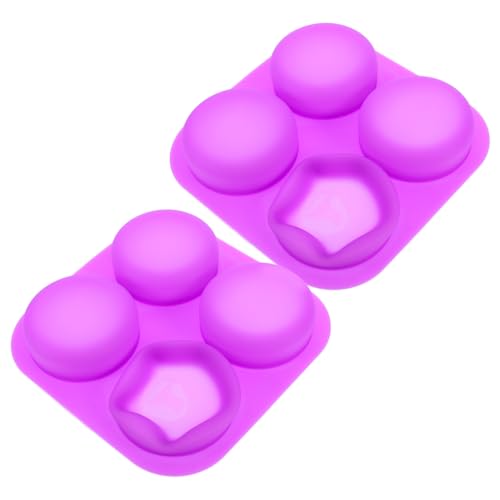 DOITOOL 2 Stück Silikon Seifenform Langlebige Diy Seifenmould für Handgemachte Seifenherstellung für Bastelprojekte Wiederverwendbar und Einfach zu Reinigen von DOITOOL