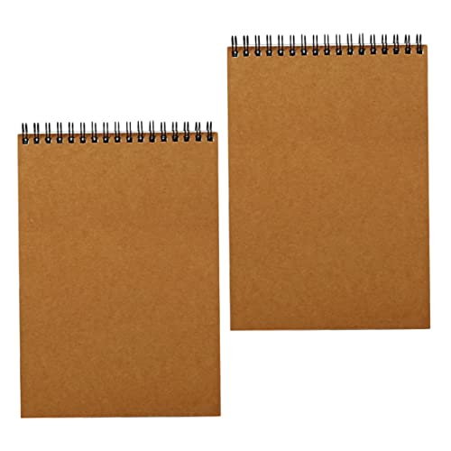 DOITOOL 2 Stück Spiral Notizblöcke Flip Up Ringbuch Skizzenbuch Zeichnen Schreiben Hochwertiges DOITOOL 2 Stück Spiral Notizblöcke Flip Up Ringbuch Skizzenbuch Zeichnen Schreiben Hochwertiges von DOITOOL