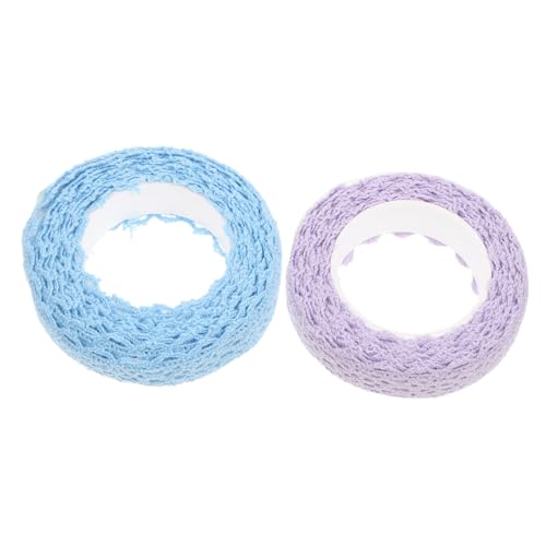 DOITOOL 2 Stück Spitzenband Baumwolle DIY Bastelband für Hochzeiten Herbstdekorationen und Vielseitig Einsetzbar Vielen Farben Selbstklebendes Dekorationsband für Kreative Projekte DOITOOL 2 Stück Spitzenband Baumwolle DIY Bastelband für Hochzeiten Herbstdekorationen und Vielseitig Einsetzbar Vielen Farben Selbstklebendes Dekorationsband für Kreative Projekte von DOITOOL