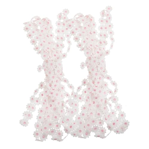 DOITOOL 2 Stück Spitzenband Diy Stoffbänder Handwerkszubehör zur Dekoration für Hochzeiten Babybekleidung Taschen und Mehr Yards DOITOOL 2 Stück Spitzenband Diy Stoffbänder Handwerkszubehör zur Dekoration für Hochzeiten Babybekleidung Taschen und Mehr Yards von DOITOOL
