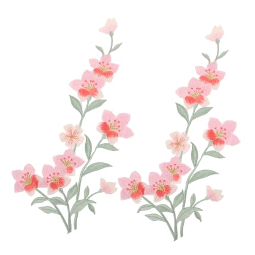 DOITOOL 2 Stück Stickaufkleber Klebstoff Blumen- Gestickte Blumenflecken Hutflecken Mantelflicken Kleidungsreparatur Patch Bestickte Aufnäher Für Kleidung Stickerei Nähen Polyestergarn DOITOOL 2 Stück Stickaufkleber Klebstoff Blumen- Gestickte Blumenflecken Hutflecken Mantelflicken Kleidungsreparatur Patch Bestickte Aufnäher Für Kleidung Stickerei Nähen Polyestergarn von DOITOOL