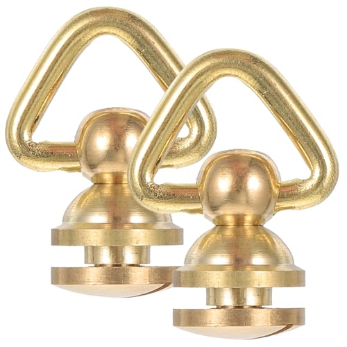 DOITOOL 2 Stück Teiliges Drehbare D ringe mit Messingnieten Stabile für Taschenzubehör Vielseitige Befestigung für Rucksäcke Geldbörsen und DIY projekte DOITOOL 2 Stück Teiliges Drehbare D ringe mit Messingnieten Stabile für Taschenzubehör Vielseitige Befestigung für Rucksäcke Geldbörsen und DIY projekte von DOITOOL