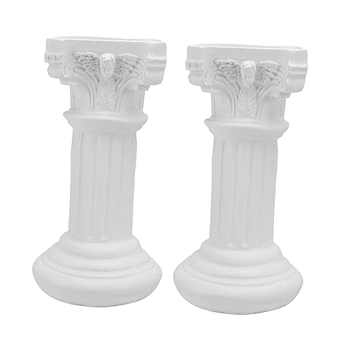 DOITOOL 2 Stück Teiliges Europäischer Stil Design Harz Deko Figuren Pure Weiße Engel Säulen für Tischdekoration Hochzeiten und Zuhause für Garten und Landschaft DOITOOL 2 Stück Teiliges Europäischer Stil Design Harz Deko Figuren Pure Weiße Engel Säulen für Tischdekoration Hochzeiten und Zuhause für Garten und Landschaft von DOITOOL