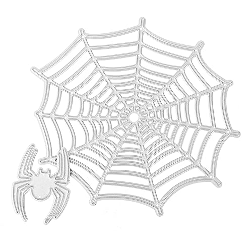 DOITOOL 2 Stück Teiliges Halloween Stanzformen aus Langlebigem Carbonstahl Spinnennetz Prägeschablonen für DIY Scrapbooking Karten und Kreative Dekorationen Sichere Schablonen DOITOOL 2 Stück Teiliges Halloween Stanzformen aus Langlebigem Carbonstahl Spinnennetz Prägeschablonen für DIY Scrapbooking Karten und Kreative Dekorationen Sichere Schablonen von DOITOOL