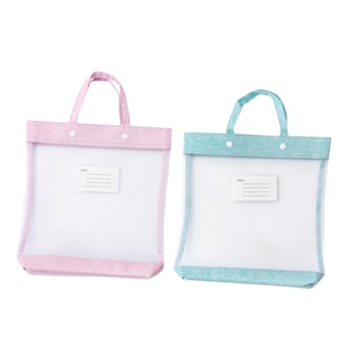 DOITOOL 2 Stück Teiliges Nylon Dokumentenhalter mit Druckknopf Handliche Leichte Mappe für Schüler und Büro Schmutz und Verschleißfest Transparentes Netzdesign für Akten und Papiere DOITOOL 2 Stück Teiliges Nylon Dokumentenhalter mit Druckknopf Handliche Leichte Mappe für Schüler und Büro Schmutz und Verschleißfest Transparentes Netzdesign für Akten und Papiere von DOITOOL
