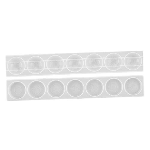 DOITOOL 2 Stück Teiliges Silikon Epoxidharz Gießform Set Wiederverwendbare Dekorative Chakra Halbkugel Formen für Diy Schmuck Herstellung Langlebig und Einfach zu Verwenden DOITOOL 2 Stück Teiliges Silikon Epoxidharz Gießform Set Wiederverwendbare Dekorative Chakra Halbkugel Formen für Diy Schmuck Herstellung Langlebig und Einfach zu Verwenden von DOITOOL