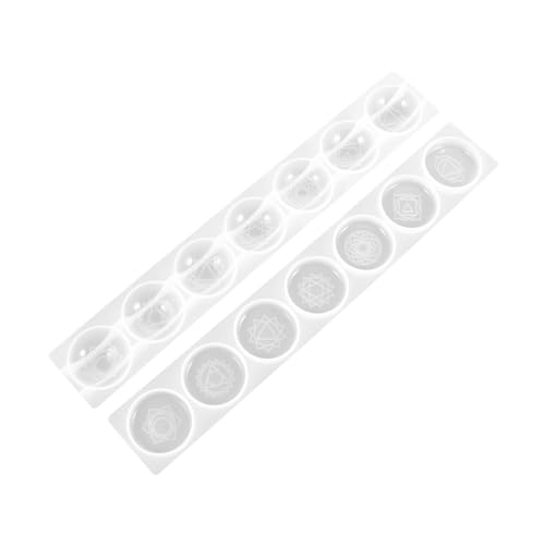 DOITOOL 2 Stück Teiliges Silikon Gießform für Diy Schmuckherstellung Flexible Crystal Epoxy Formen für Kreative Bastelprojekte für Anhänger und Kreative Geschenkideen von DOITOOL