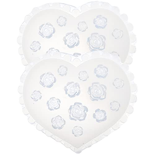 DOITOOL 2 Stück Teiliges Silikon Schmuck Pendant Form Flexible Gießform für DIY Halskettenanhänger Langlebig und Wiederverwendbar für Schmuckgestaltung DOITOOL 2 Stück Teiliges Silikon Schmuck Pendant Form Flexible Gießform für DIY Halskettenanhänger Langlebig und Wiederverwendbar für Schmuckgestaltung von DOITOOL
