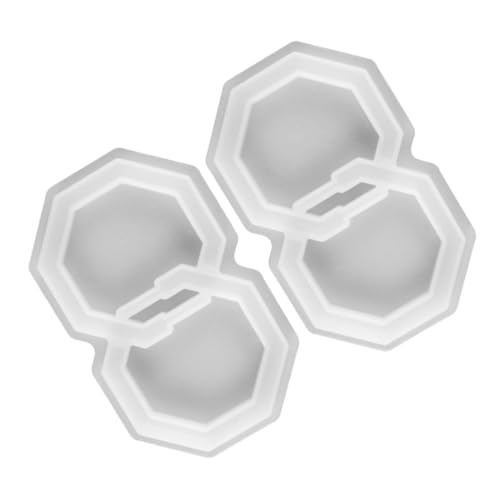 DOITOOL 2 Stück Teiliges Silikonform DIY Kristall Epoxidharz Ohrringe Langlebige Schmuckformen zum Einfachen Gießen und Individuellen Ohrringschmuckherstellung Leicht zu Reinigen und von DOITOOL